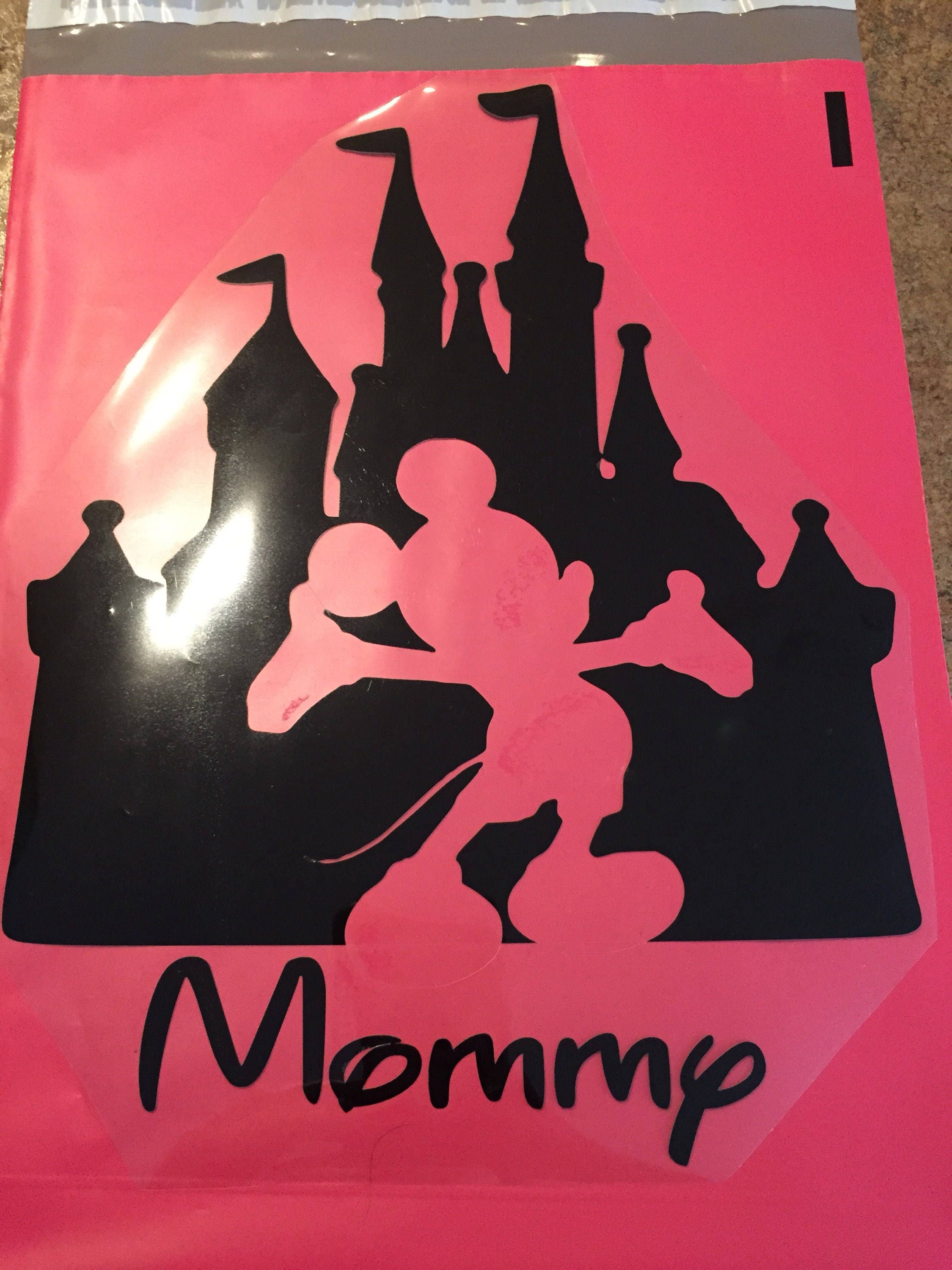 Disney Iron on Vinyl Iron on Decals Disney Decals for Etsy