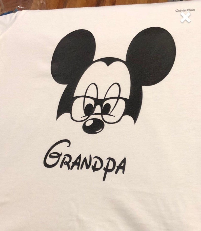 Grandpa Iron On Transfer for Shirts Disney Decals for