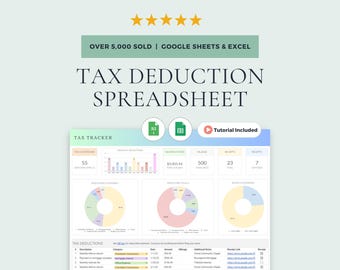 Śledzenie odliczeń podatkowych: Arkusze Google i szablon programu Excel (do pobrania w wersji cyfrowej)