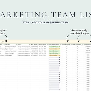 Marketing Planner, Marketing Tracker, Marketing Timeline, Google Sheets Template, Marketing Calendar, Content Calendar, Content Planner, Podcast Planner, Campaign Tracker, Excel Spreadsheet, Excel Template, Social Media Content Planner, Digital Content Scheduler, Digital Content Planner Spreadsheet, Monthly Content Spreadsheet, Project Tracker, Project Management, Gantt Chart, Marketing budget, Marketing strategy, Yearly marketing planner, Marketing calendar, Marketing Budget Template