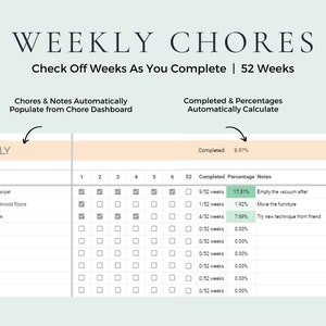 Cleaning Schedule Cleaning Planner Google Sheets Excel Spreadsheet ...