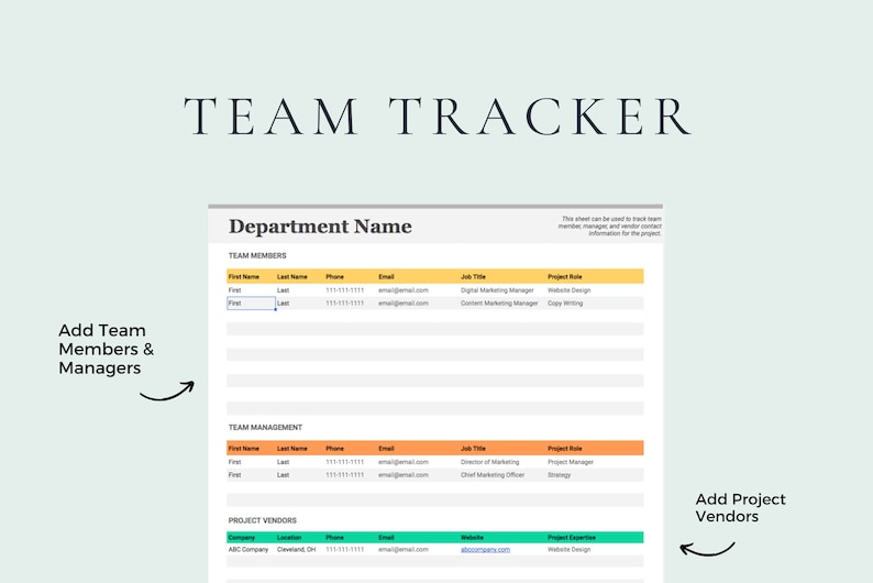Project Tracker With Project Timeline, Gantt Chart, and Task Tracker ...