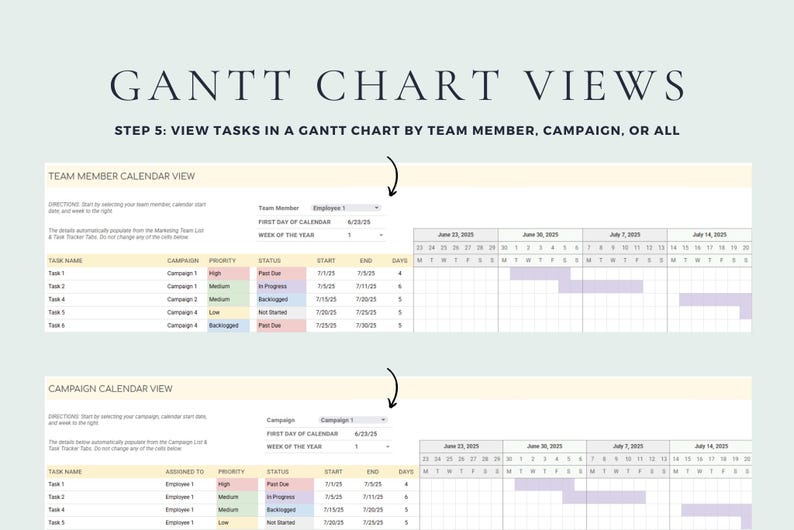 Marketing Planner, Marketing Tracker, Marketing Timeline, Google Sheets Template, Marketing Calendar, Content Calendar, Content Planner, Podcast Planner, Campaign Tracker, Excel Spreadsheet, Excel Template, Social Media Content Planner, Digital Content Scheduler, Digital Content Planner Spreadsheet, Monthly Content Spreadsheet, Project Tracker, Project Management, Gantt Chart, Marketing budget, Marketing strategy, Yearly marketing planner, Marketing calendar, Marketing Budget Template