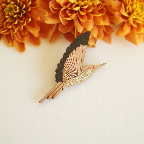 Broche Colibris