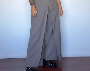 Thea Wrap Trousers PDF Sewing Pattern: Size Inclusive 0-34 High Waist Pants Pattern