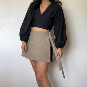 Sunrise Skort PDF Sewing Pattern, Size Inclusive 0-34, Beginner-Friendly + Detailed Video Tutorial, Skirt and Shorts, Wrap Skirt, Versatile
