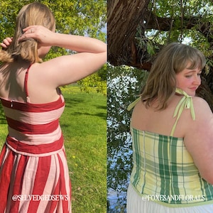 Sparkle Top + Dress PDF Sewing Pattern: Sleek Minimalist and Size Inclusive 0-34 image 8