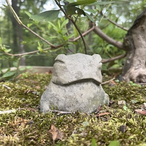 Handmade Cement Frog Statue - Zelda Breath of the Wild | Tears of the Kingdom