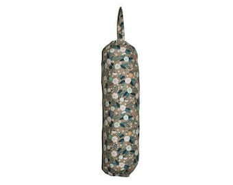 Dispensador de bolsas, soporte para bolsas colgantes, almacenamiento de bolsas, soporte para bolsas de compras, estampado floral, regalo de bienvenida, organización de armarios, regalo práctico