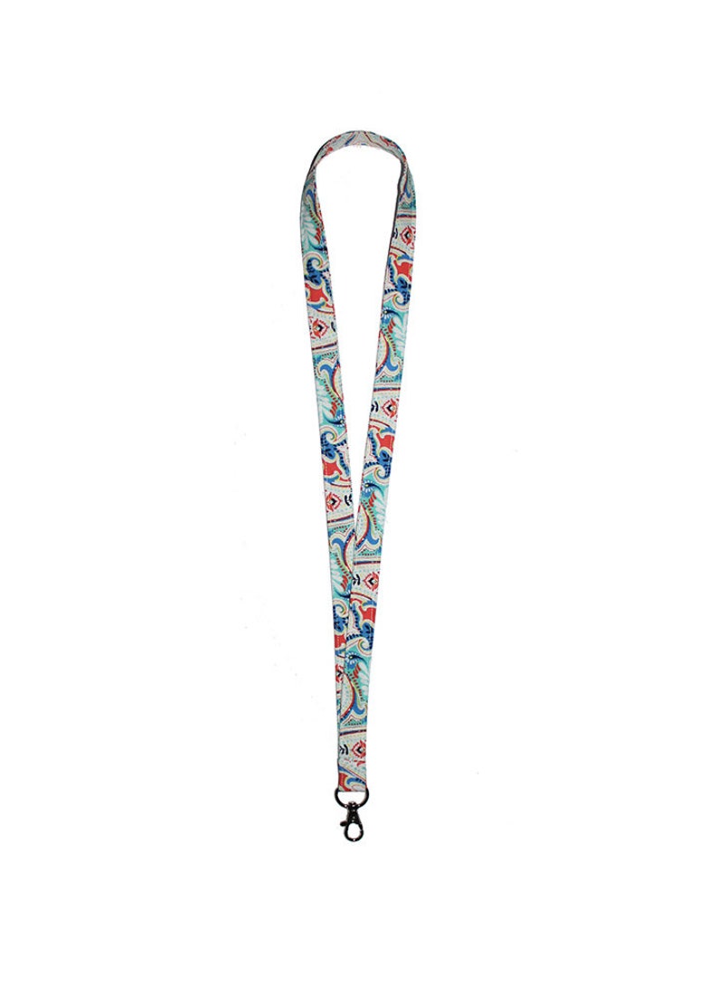 College Student Gift Lanyard with Hook New Driver Gift Paisley Lanyard Badge Holder Coworker Gift Lanyard Necklace Key Lanyard