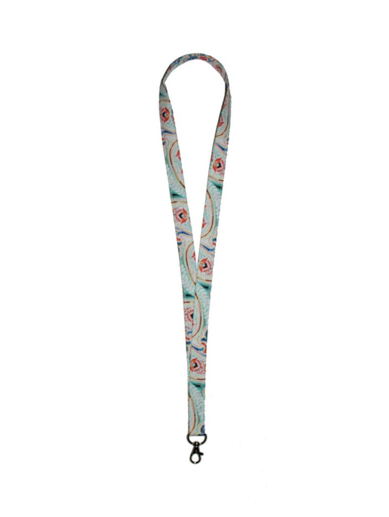 College Student Gift Lanyard with Hook New Driver Gift Paisley Lanyard Badge Holder Coworker Gift Lanyard Necklace Key Lanyard