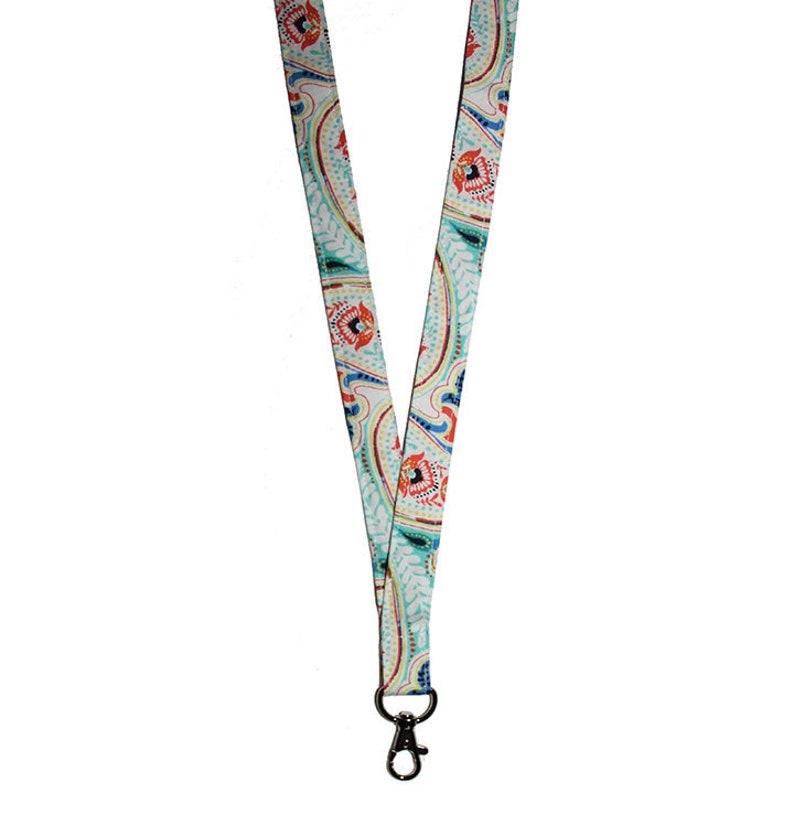 College Student Gift Lanyard with Hook New Driver Gift Paisley Lanyard Badge Holder Coworker Gift Lanyard Necklace Key Lanyard
