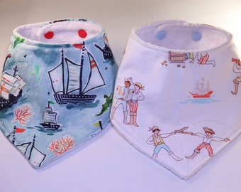 Baby Master of the High Seas Pirate Duck Bib Gift Set