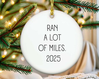 Running Ornament, Cross Country Gift, Running Gifts, Marathon Ornament, Gifts for Runners, 2023 Ornament, Half Marathon, Christmas Ornament