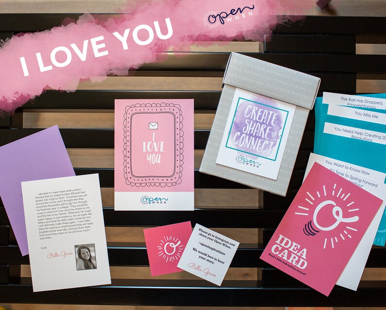 Best Love Gift! Great for Long Distance Relationships or Everyday Love, 20 Open When Letters, for Husband, Wife, Boyfriend or Girlfriend!