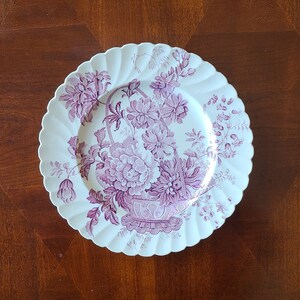 Antique Royal Staffordshire Charlotte Lavender Dinnerware - Set of 6
