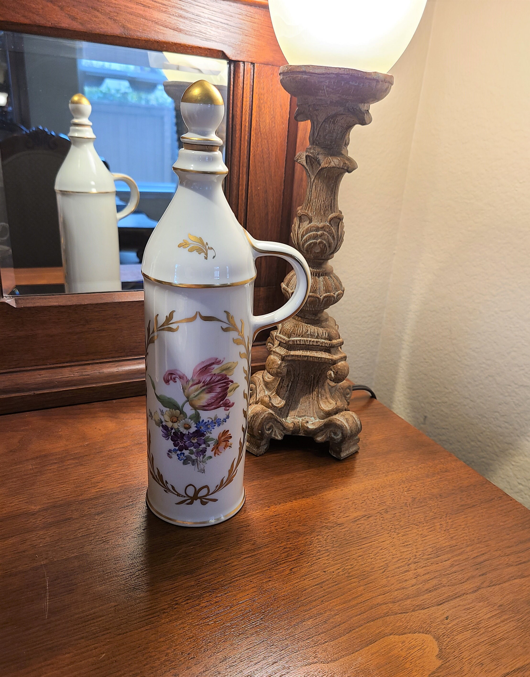 Antique Limoges Decanter Wine Liquor Decanter French Etsy