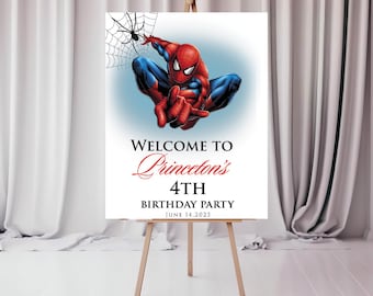 Birthday Party Welcome Sign | Custom Birthday Welcome Banner | Birthday Party Decoration | Personalized Birthday Party Welcome Sign