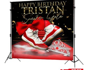 Custom Backdrop Banner | Complete Custom Design | Birthday Party Banner | Event Decor Sign | Photo Booth Backdrop | Vinyl Party Backdrop