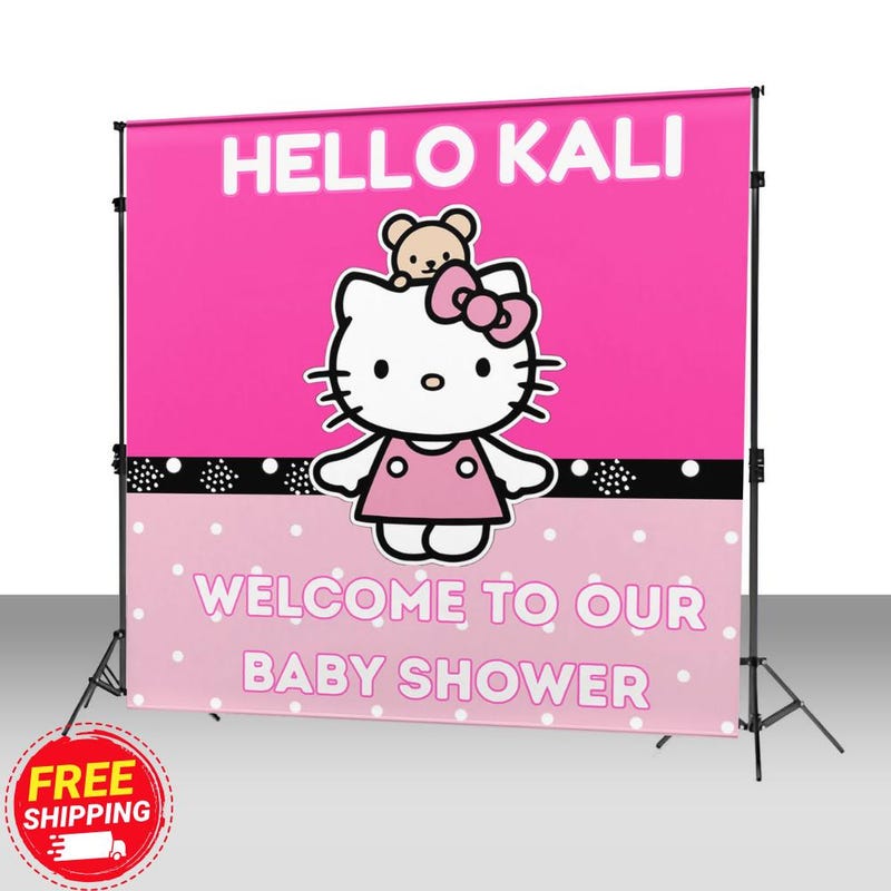 Hello Kittys Banner - Etsy