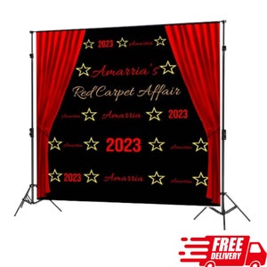 Custom Photo Birthday Backdrop | Party Sparkle Birthday Party Backdrop | Step Repeat Birthday Party | Prom Backdrop | 30th Birthday Banner