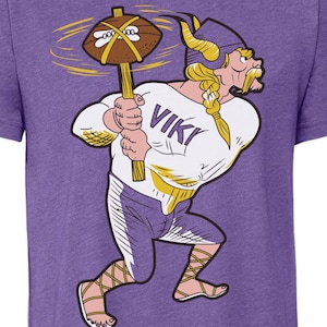 Skol! - Vintage Style Minnesota Vikings inspired football shirt