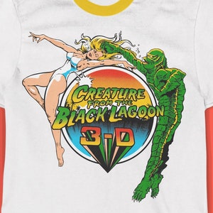 Creature from the Black Lagoon Pinball Ringer Tee