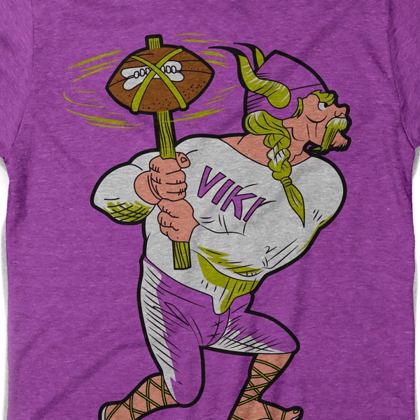 Skol! - Vintage Style Minnesota Vikings inspired football shirt