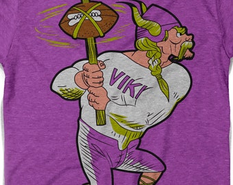 Skol! - Vintage Style Minnesota Vikings inspired football shirt