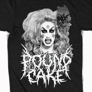 Alaska Thunderf*ck 5000 - Lil Poundcake Black Metal Tee ------ Rupaul&#39;s Drag Race Rolaskatox Read U Wrote U shirt
