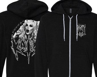 Katya Zamo Party Hoodie - But Your Dad Just Calls Me Katya Black Metal Hoodie