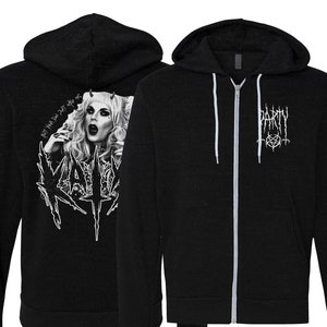 Katya Zamo Party Hoodie - But Your Dad Just Calls Me Katya Black Metal Hoodie