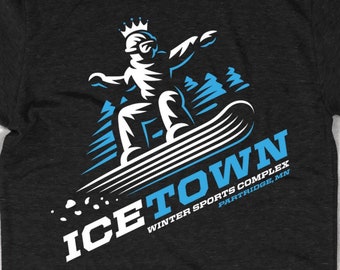 Ice Town Staff Shirt - Parks and Recreation Inspired Ben Wyatt Tee