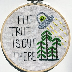 The X-Files Embroidery