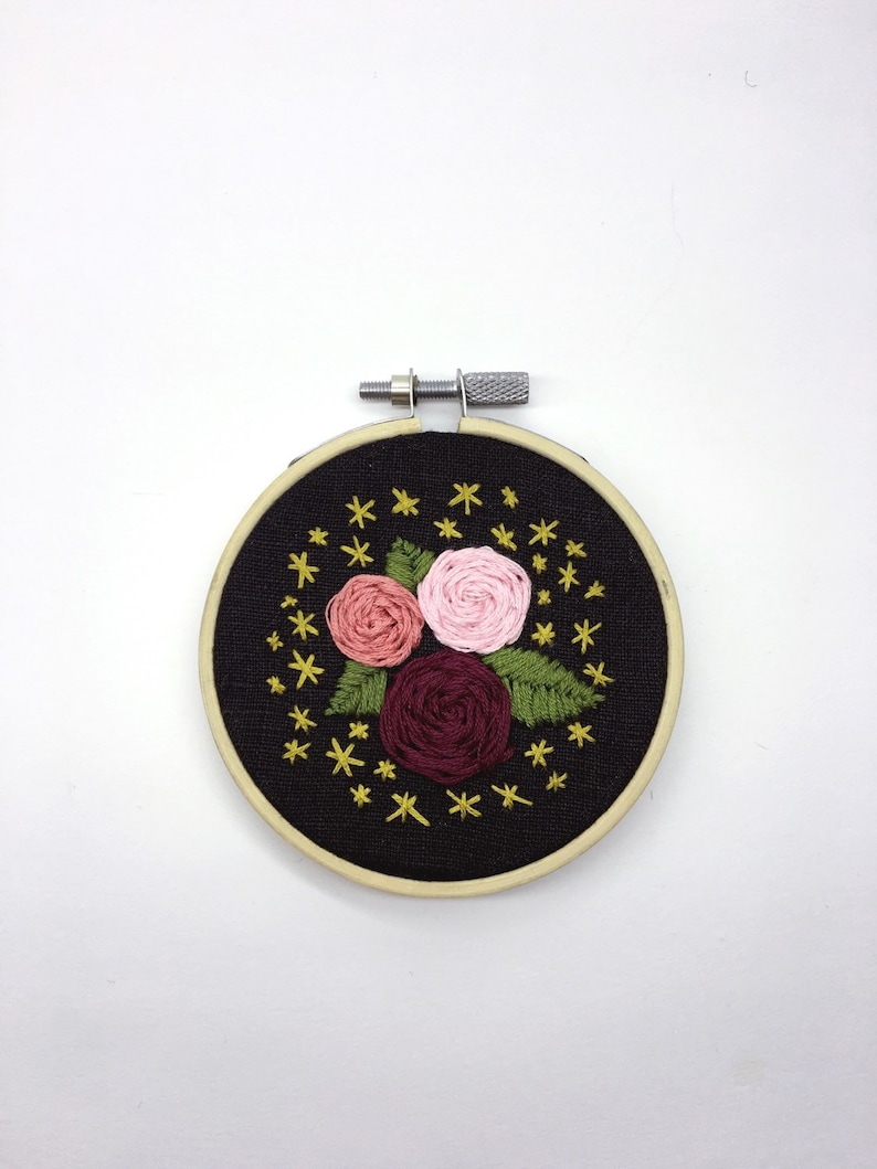 Pretty Floral Embroidery