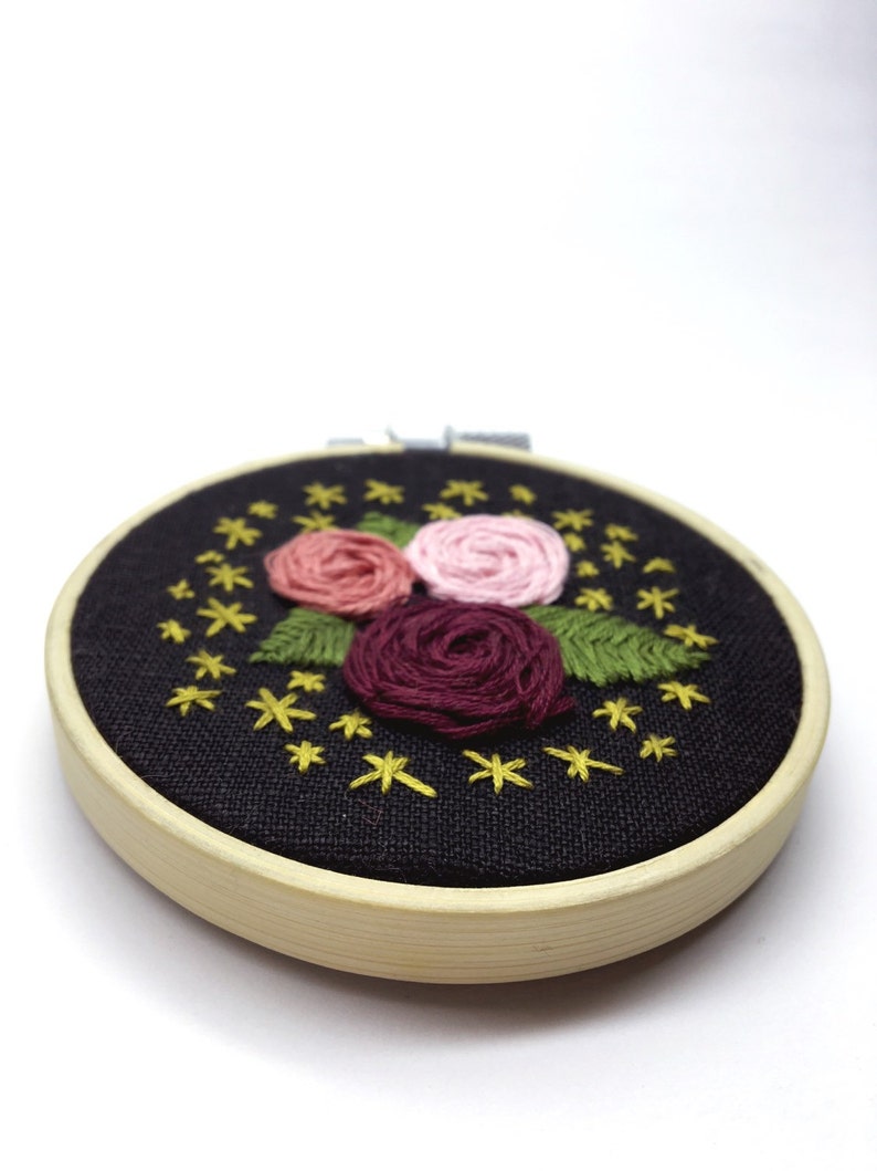 Pretty Floral Embroidery