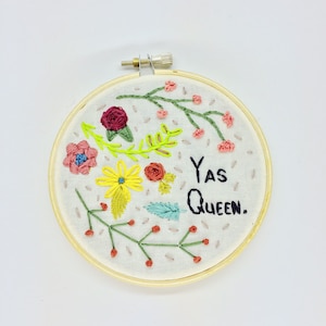 Yas Queen Embroidery.