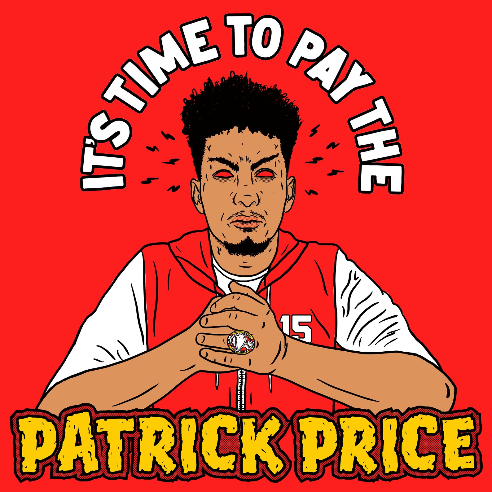 The Patrick Price ---- KC Chiefs State Farm Patrick Mahomes Inspired ...