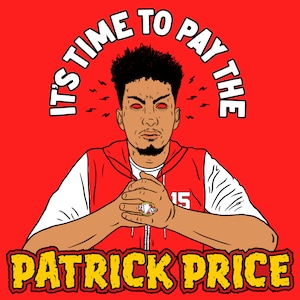 The Patrick Price ---- KC Chiefs State Farm Patrick Mahomes inspired 1969 Vintage Style Tee