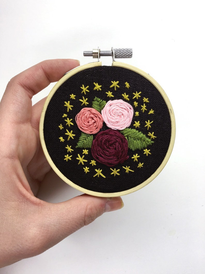 Pretty Floral Embroidery