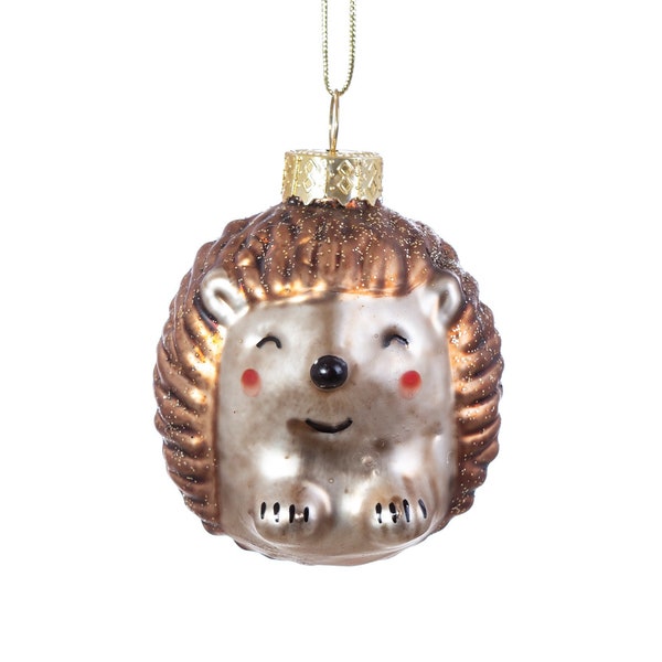 Décoration de sapin de Noël en bronze doré métallisé pour bébé - Fêtes, Pays des merveilles de l'hiver, Animaux de la nature Animaux de la forêt, Cadeau cadeau