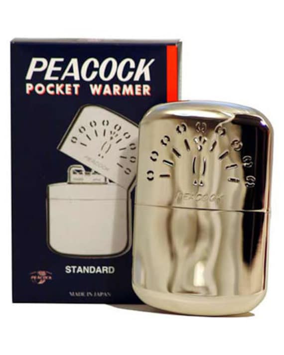 Standard Peacock Pocket Hand Warmer Winter Cold Outside Nature Gift  Outdoors Fishing Shooting Hunting Camping Freezing Snow Hiking 