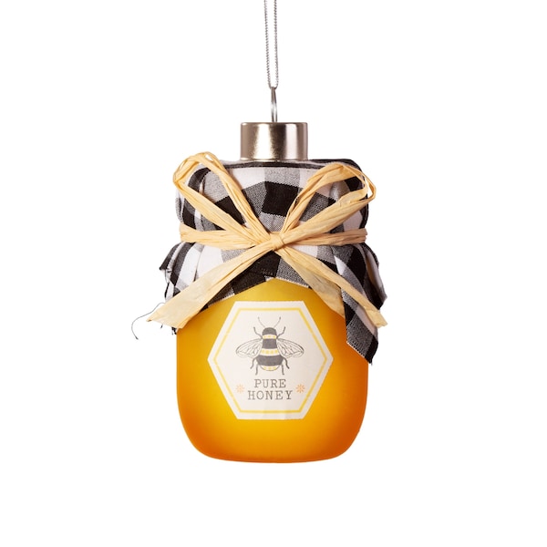 Glass Christmas Tree Jar Etsy