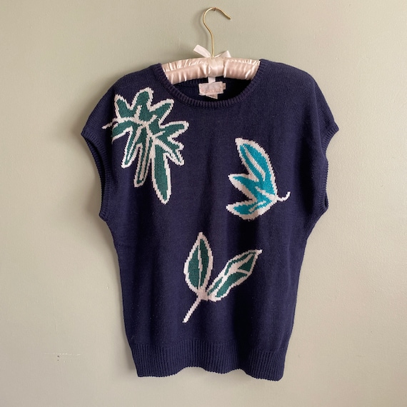 Vintage 70s Sweater Vest | Matisse Vest | Sleevele