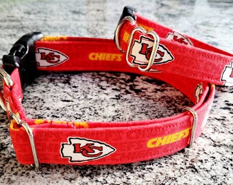 Kansas City Chiefs Dog Collar