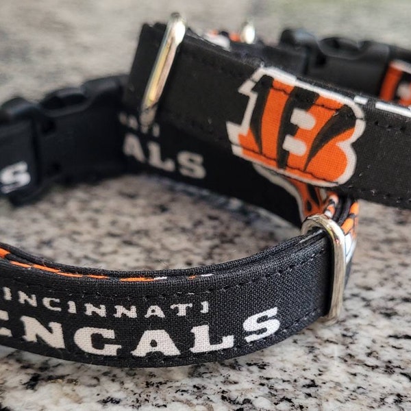 Cincinnati Bengals Dog Collar
