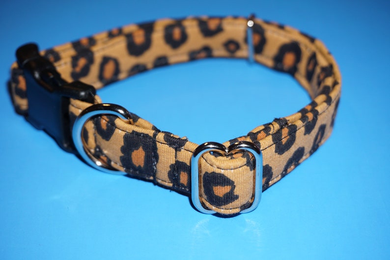 Cheetah print dog collar Clearance