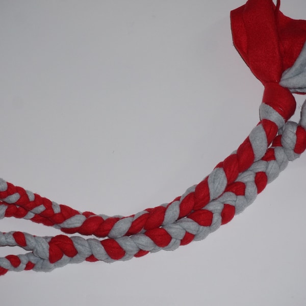 Fleece braided Tug Toys