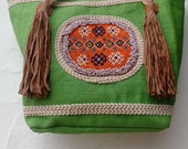 Boho Beach Bag Aztec 2