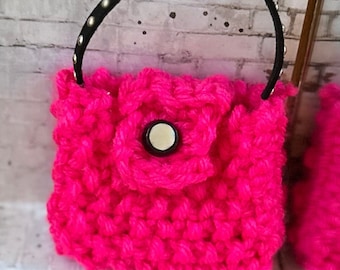 Pink Barbie Purse PATTERN | Knit Crochet Sew in this Intermediate Level Pattern